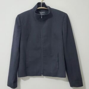 Teen Flo Graphite Wool Blend Short Jacket Size 10